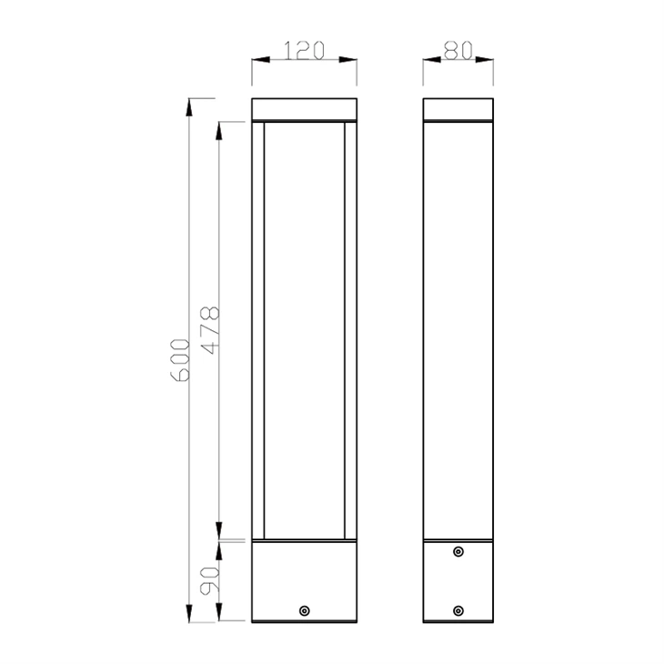 Cast Alu Lighting Bollard